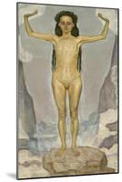 Day (Truth), 1896-98-Ferdinand Hodler-Mounted Giclee Print