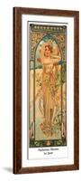 Day-Alphonse Mucha-Framed Art Print