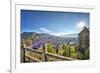 Dayan, the Old Town of Lijiang, and the Hill Towards the Left Is Xiangshan (Elephant Hill)-Andreas Brandl-Framed Photographic Print