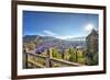 Dayan, the Old Town of Lijiang, and the Hill Towards the Left Is Xiangshan (Elephant Hill)-Andreas Brandl-Framed Photographic Print