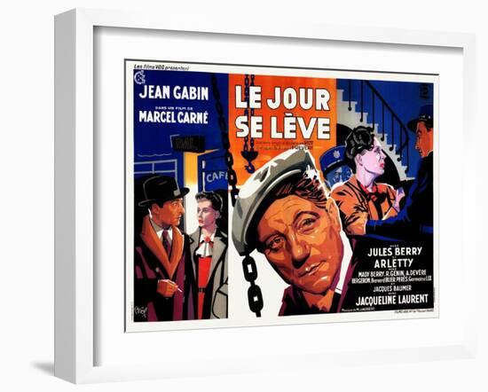 Daybreak, 1939 (Le Jour Se Leve)-null-Framed Giclee Print