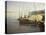Daybreak at Luxor, Egypt-English Photographer-Stretched Canvas