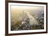 Daybreak on London Bridge-Berthold Dieckfoss-Framed Giclee Print