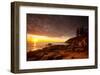 Daybreak on the Maine Coast-Michael Hudson-Framed Giclee Print