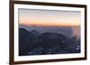 Daybreak on the Rothorn at Lenzerheide-Armin Mathis-Framed Photographic Print