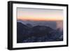 Daybreak on the Rothorn at Lenzerheide-Armin Mathis-Framed Photographic Print