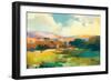 Daybreak Valley Crop-Julia Purinton-Framed Premium Giclee Print