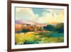 Daybreak Valley Crop-Julia Purinton-Framed Art Print