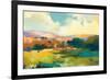 Daybreak Valley Crop-Julia Purinton-Framed Art Print