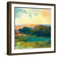 Daybreak Valley III-Julia Purinton-Framed Art Print