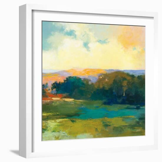 Daybreak Valley III-Julia Purinton-Framed Art Print