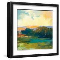 Daybreak Valley III-Julia Purinton-Framed Art Print