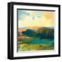 Daybreak Valley III-Julia Purinton-Framed Art Print