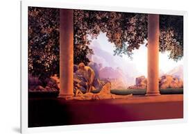 Daybreak-Maxfield Parrish-Framed Art Print