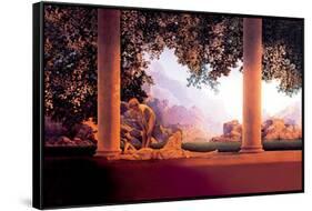 Daybreak-Maxfield Parrish-Framed Stretched Canvas