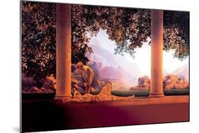 Daybreak-Maxfield Parrish-Mounted Art Print