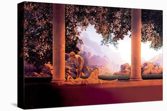 Daybreak-Maxfield Parrish-Stretched Canvas