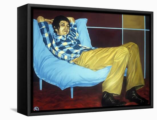 Daydreamer-Alix Soubiran-Hall-Framed Stretched Canvas