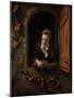Daydreamer-Nicolaes Maes-Mounted Art Print