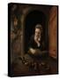 Daydreamer-Nicolaes Maes-Stretched Canvas