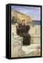 Daydreaming-Sir Lawrence Alma-Tadema-Framed Stretched Canvas