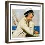 "Daydreams at Sea,"March 20, 1926-Clarence F. Underwood-Framed Giclee Print