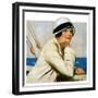 "Daydreams at Sea,"March 20, 1926-Clarence F. Underwood-Framed Giclee Print
