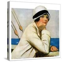 "Daydreams at Sea,"March 20, 1926-Clarence F. Underwood-Stretched Canvas