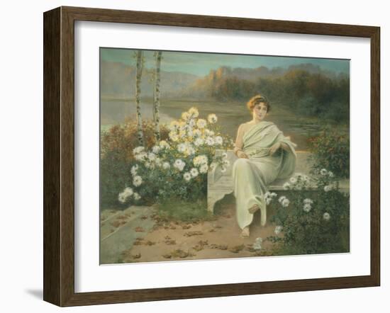 Daydreams, c.1901-Jean Beauduin-Framed Giclee Print