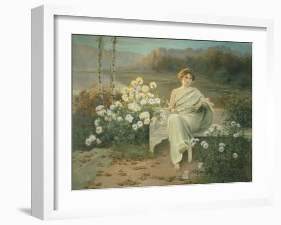 Daydreams, c.1901-Jean Beauduin-Framed Giclee Print