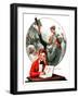 "Daydreams of Baseball,"May 9, 1925-Robert Robinson-Framed Premium Giclee Print