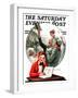 "Daydreams of Baseball," Saturday Evening Post Cover, May 9, 1925-Robert Robinson-Framed Giclee Print