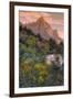 Days End from the Pa' Rus Trail, Zion-Vincent James-Framed Premium Photographic Print