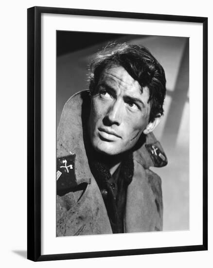 Days of Glory, Gregory Peck, 1944-null-Framed Premium Photographic Print