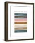 Days of the Week Fall Gems-Leah Straatsma-Framed Art Print