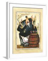 Days of Wine I-Jennifer Garant-Framed Giclee Print