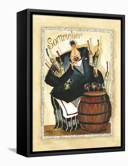Days of Wine I-Jennifer Garant-Framed Stretched Canvas