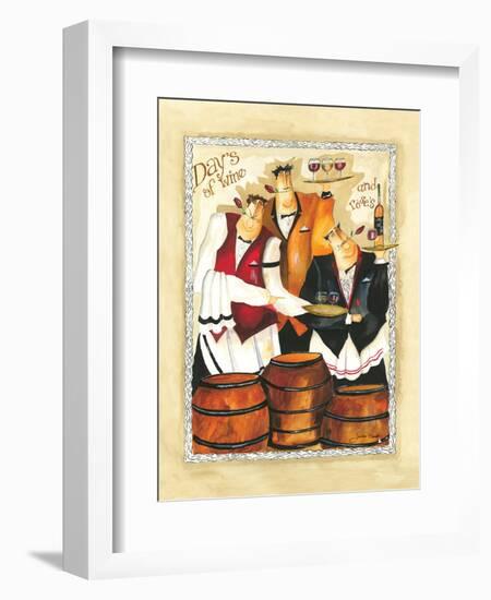 Days of Wine II-Jennifer Garant-Framed Giclee Print