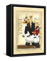 Days of Wine III-Jennifer Garant-Framed Stretched Canvas