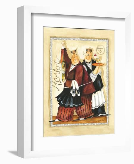 Days of Wine IV-Jennifer Garant-Framed Giclee Print