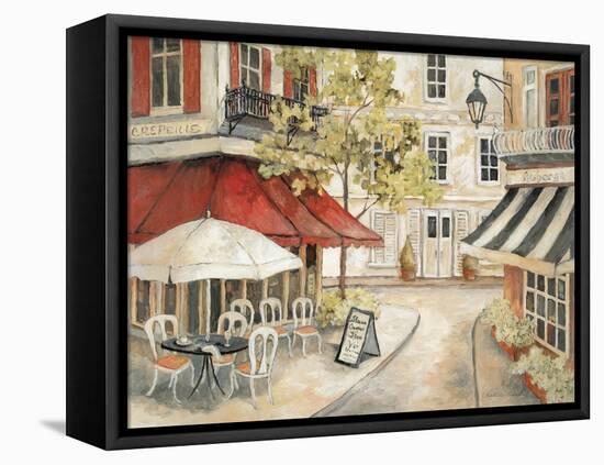 Daytime Café I-Charlene Olson-Framed Stretched Canvas