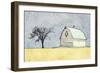 Daytime Farm Scene-Ynon Mabat-Framed Art Print