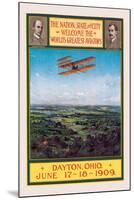 Dayton, Ohio Welcomes the Wright Brothers-null-Mounted Art Print