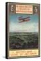 Dayton, Ohio - Wright Brothers Plane, 1st Flight Promotional Poster-Lantern Press-Framed Stretched Canvas