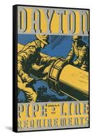 Dayton Pipeline Requirements Pamphlet-null-Framed Stretched Canvas
