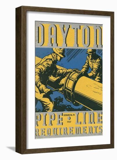 Dayton Pipeline Requirements Pamphlet-null-Framed Art Print