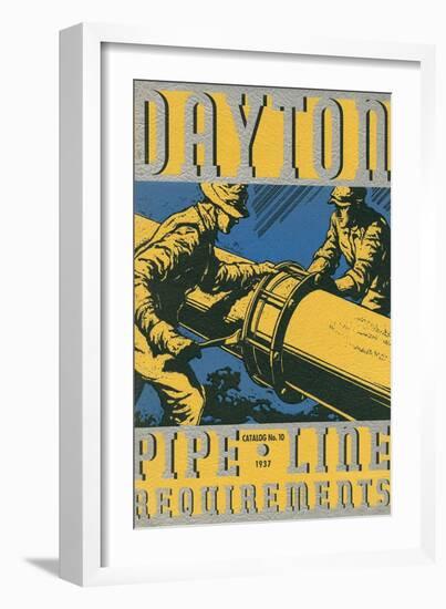 Dayton Pipeline Requirements Pamphlet-null-Framed Art Print