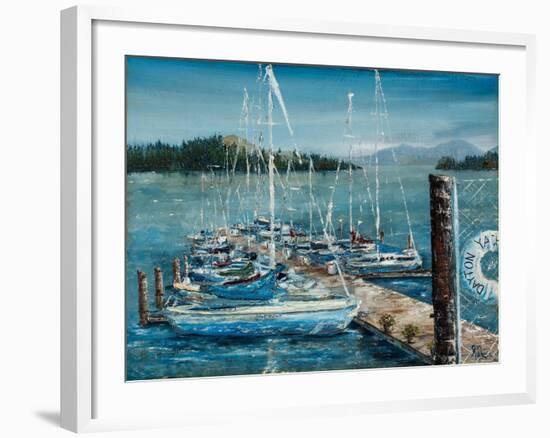 Dayton Sails-Jodi Monahan-Framed Art Print