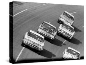 Daytona 500 in Progress-Michael Rougier-Stretched Canvas