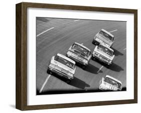 Daytona 500 in Progress-Michael Rougier-Framed Photographic Print